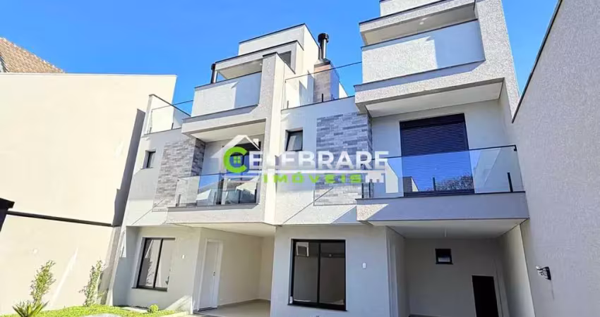 Triplex de cond. c. da imbuia,03 qts,suíte,terraço c/ churrasq.