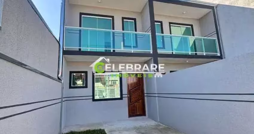 Sobrado novo na cic!!! 02 qtos,sacada,churras,próx.merc.vitória