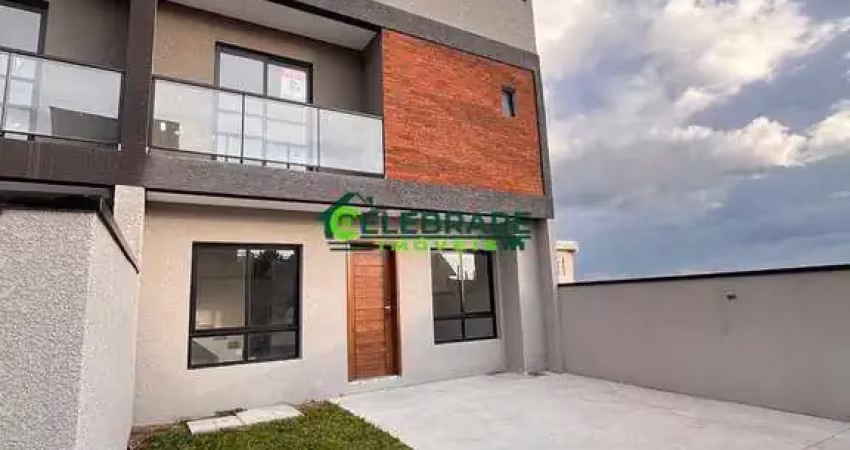 Triplex novo no xaxim!!! 03 qtos, suíte, sacada e terreno amplo