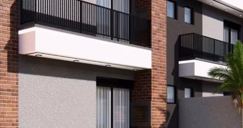 Apartamento garden de 1 quarto, studio com sacada e churrasqueira no bairro novo mundo