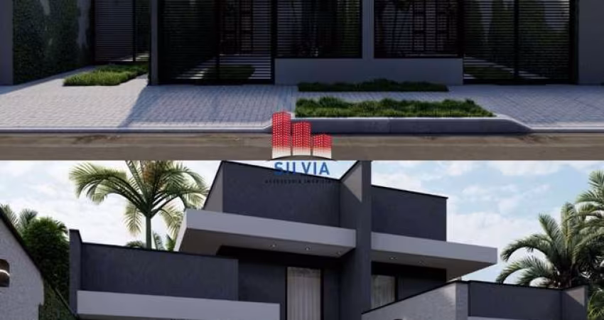 Lindo sobrados novos, com 3 quartos e 81m² melhor localização do Sitio Cercado - PR