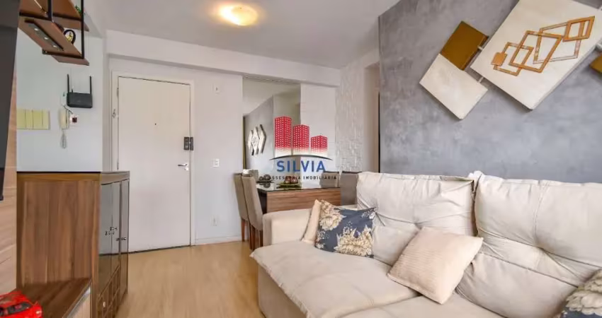 Apartamento 2 quartos no 11°andar, vista livre e pronto para morar no pinheirinho - residencial up life