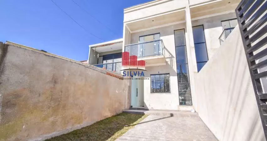 Sobrado novo de 3 dormitórios e espaço gourmet no campo de santana