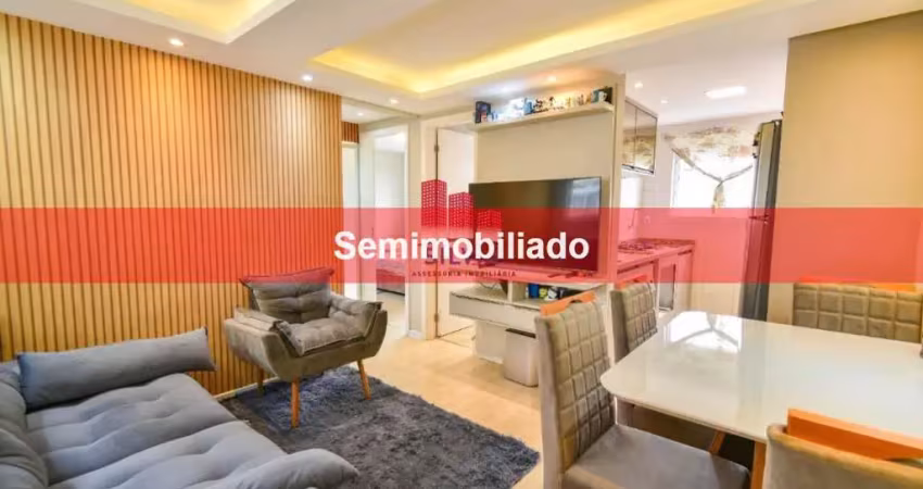 Apartamento de 2 quartos no condomínio villaggio bérgamo com vaga coberta!