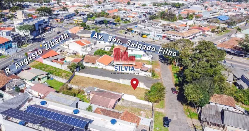 Maravilhoso terreno com 468m², zr2 na melhor localização do bairro uberaba - curitiba pr
