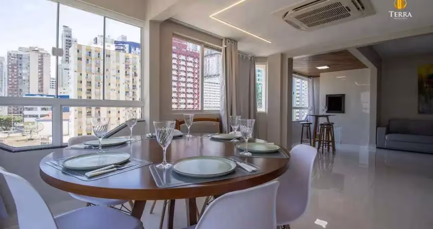 Apartamento a venda no residencial costa bella localizado no centro em balneário camboriú.