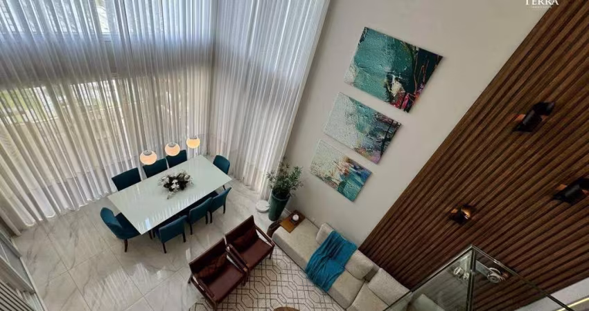 Casa de alto padrão a venda no Condomínio Riverside localizado no bairro Rio do Meio em Itajaí.