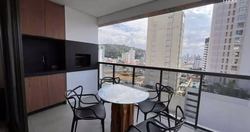 Apartamento para locação localizado no gran marine residence no bairro fazenda em itajaí.