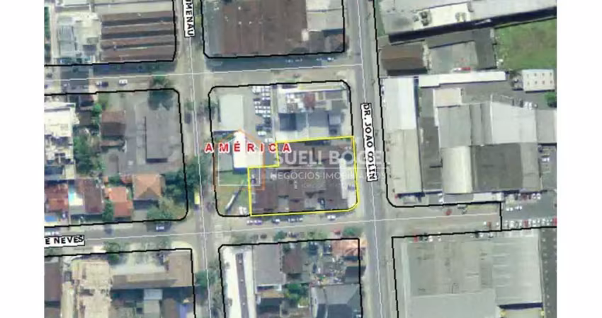 Terreno comercial à venda no América, Joinville 