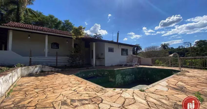 Sítio com 5 dormitórios à venda, 5000 m² por r$ 750.000,00 - coqueiro velho  - brumadinho/mg