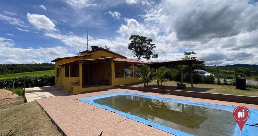 Chácara com 1 dormitório à venda, 1000 m² por R$ 350.000,00 - Águas Claras - Brumadinho/MG