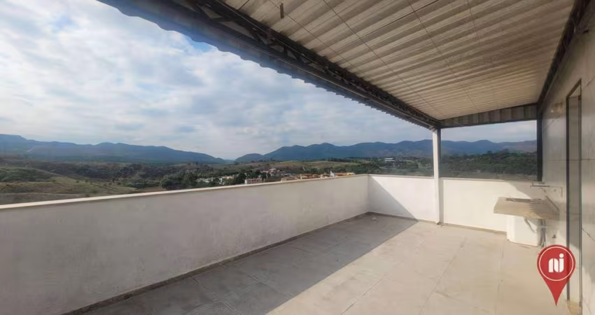 Cobertura com 3 dormitórios, 90 m² - venda por R$ 400.000,00 ou aluguel por R$ 2.450,00/mês - São Conrado - Brumadinho/MG