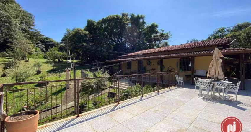 Sítio com 3 dormitórios à venda, 35000 m² por r$ 900.000,00 - aranhas - brumadinho/mg