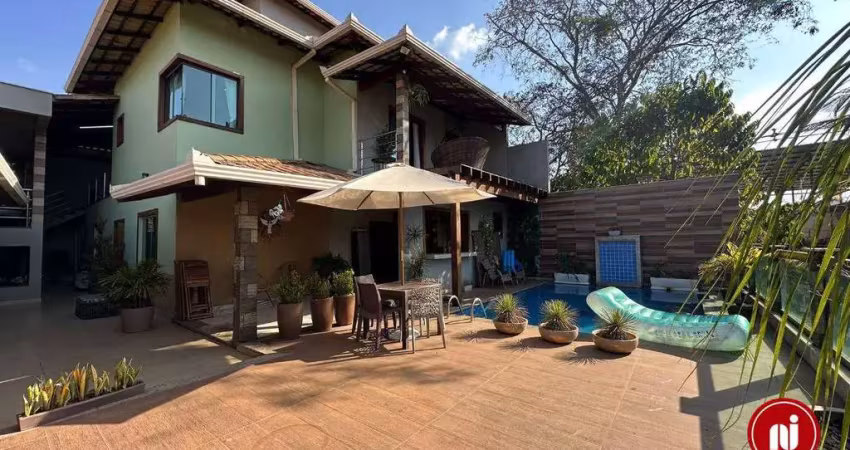 Casa com 3 dormitórios à venda, 360 m² por r$ 1.200.000,00 - presidente  - brumadinho/mg
