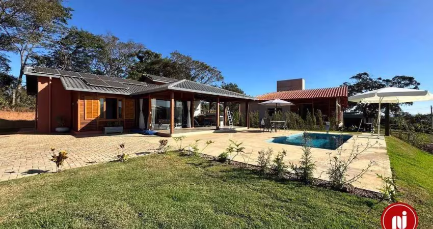 Casa com 3 dormitórios à venda, 120 m² por r$ 1.180.000,00 - condomínio reserva de piedade  - brumadinho/mg