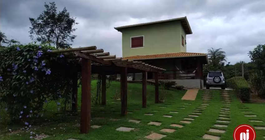 Chácara com 2 dormitórios à venda, 2763 m² por r$ 770.000 - condomínio tiradentes - brumadinho/minas gerais