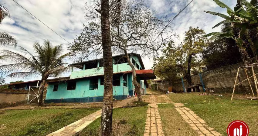 Casa com 6 dormitórios à venda, 500 m² por r$ 1.000.000,00 - retiro do brumado - brumadinho/mg