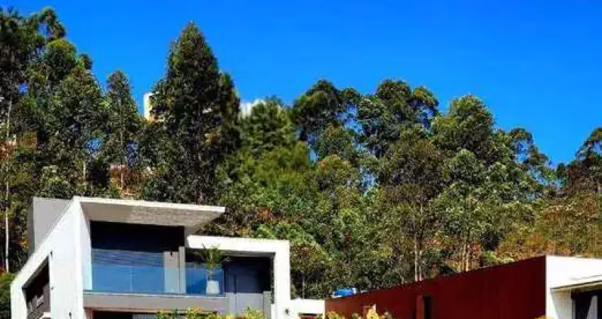 Casa com 5 dormitórios à venda, 401 m² por r$ 6.190.000 - alphaville - lagoa dos ingleses - nova lima/mg
