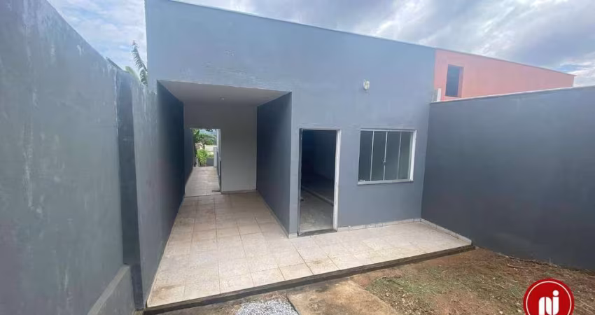Casa com 2 dormitórios à venda, 65 m² por R$ 250.000 - Tangará - Mário Campos/MG