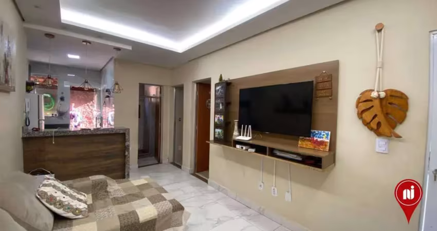 Apartamento garden com 2 dormitórios à venda, 54 m² por r$ 200.000 - cachoeira - sarzedo/mg