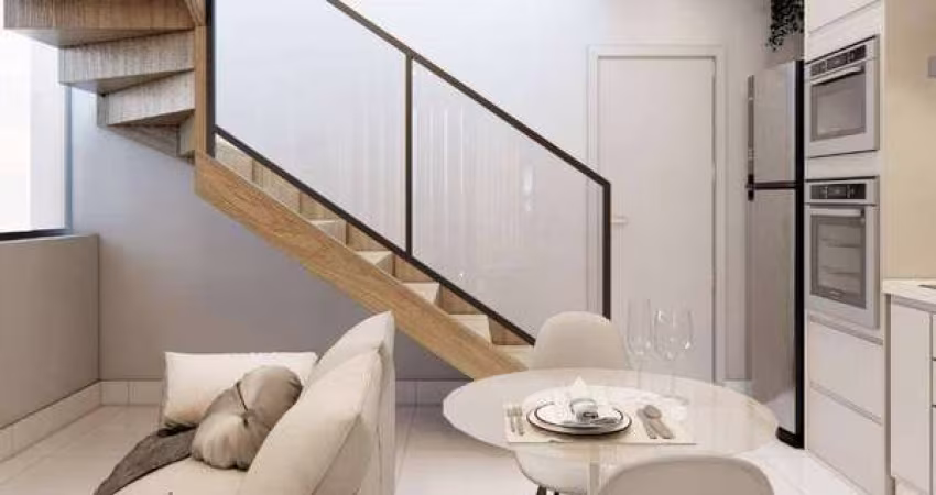 Flat com 1 dormitório à venda, 57 m² por R$ 605.000,00 - Centro - Betim/MG