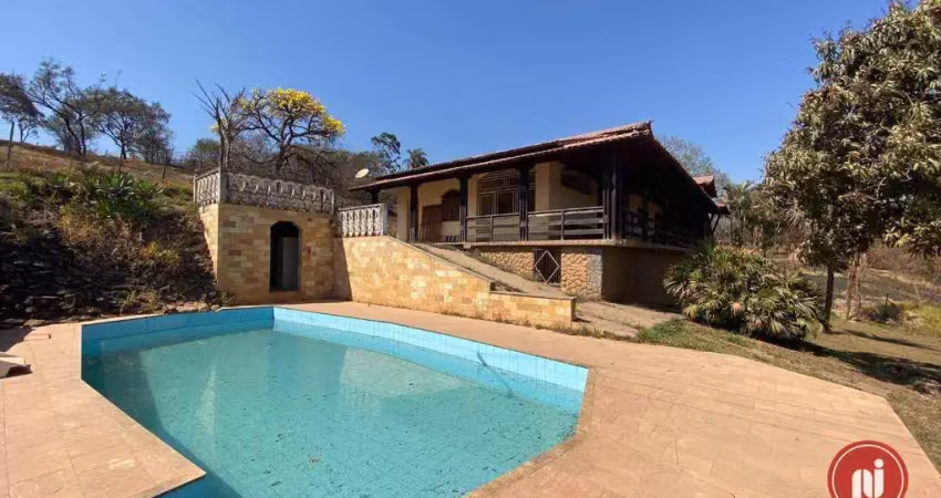 Sítio com 4 dormitórios à venda, 20000 m² por r$ 2.800.000,00 - estância do sereno - betim/mg