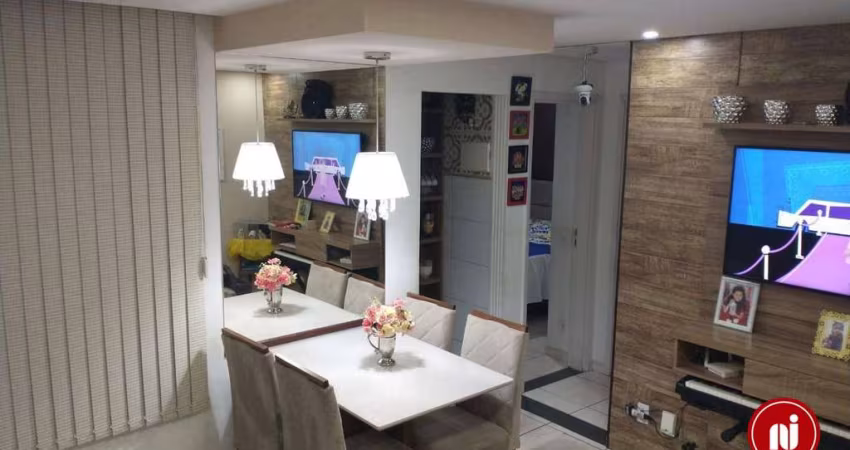 Apartamento com 2 dormitórios à venda, 53 m² por R$ 175.000 - Niterói - Betim/MG