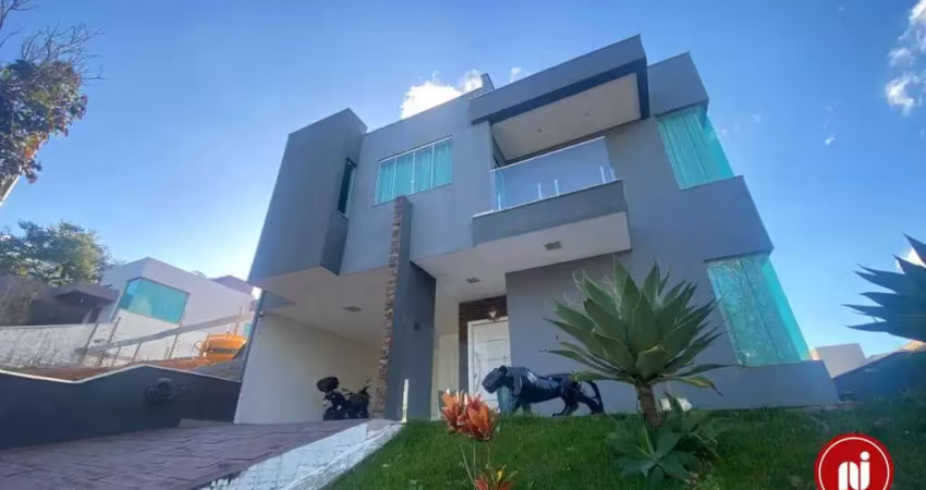 Casa com 3 dormitórios à venda, 340 m² por r$ 2.300.000 - condomínio ouro verde - betim/mg