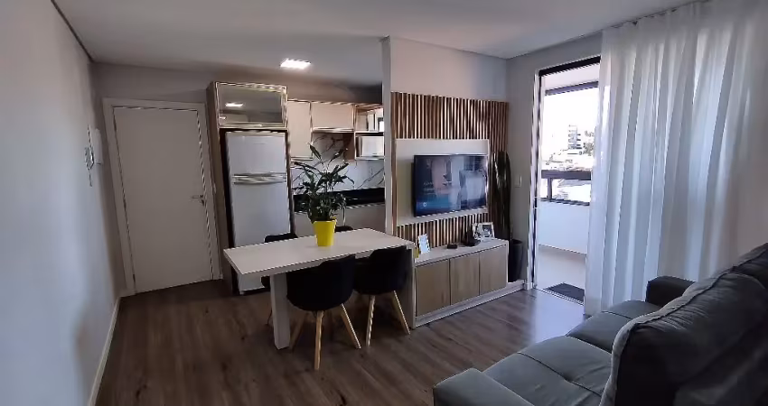 Apartamento semimobiliado com 1 suíte mais 1 quarto à venda no bairro saguaçu em joinville - sc por r$ 450.000,00