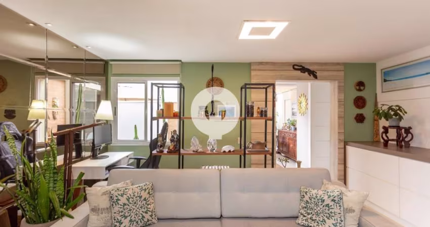 Garden charmoso com terraço amplo e ótima localização