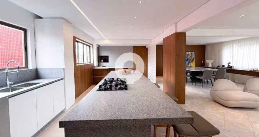 À venda: apartamento alto padrão no batel, 270m² com 4 suítes e 3 vagas