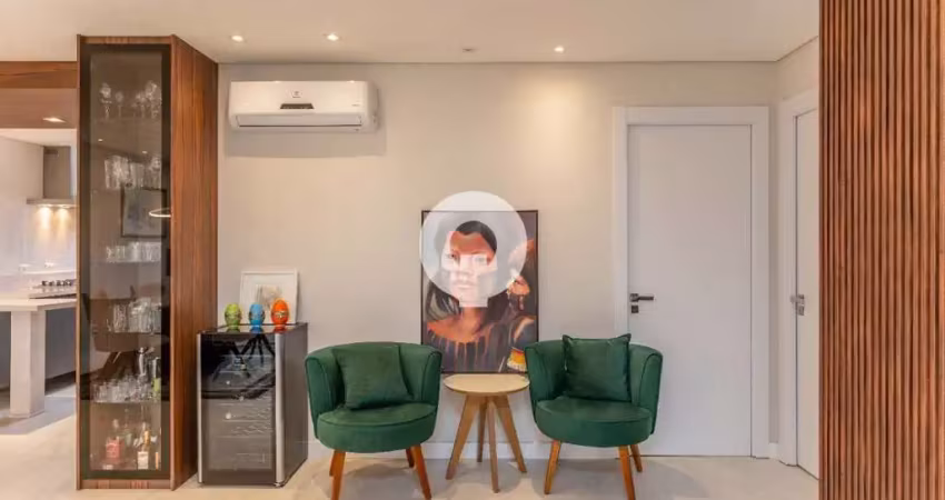 Apartamento à venda no ahú - 2 quartos, sala estendida