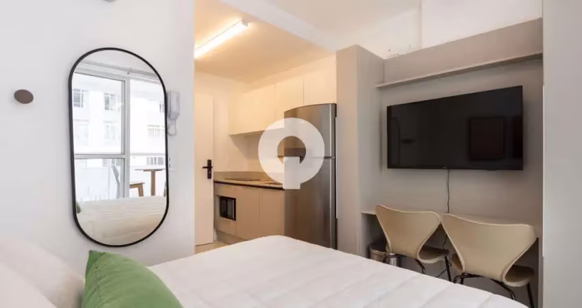 Studio à venda no centro, funcional e bem localizado para morar ou investir