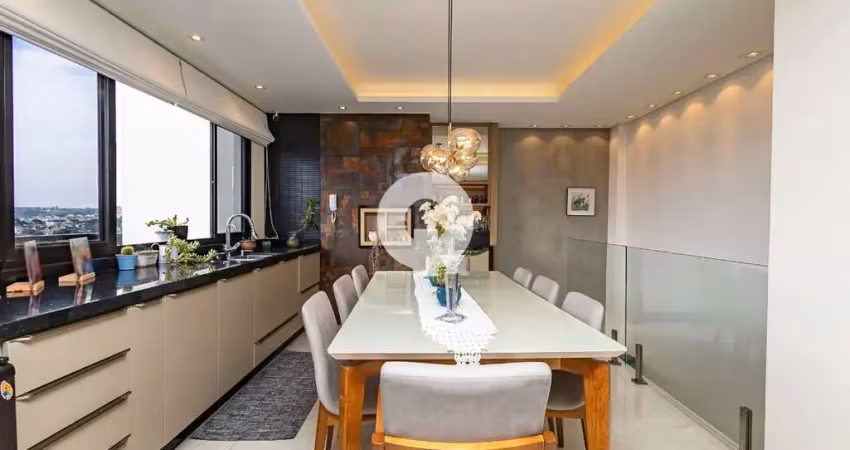 Cobertura duplex à venda no boa vista - 138m² semi mobiliada - 3 quartos e 2 vagas