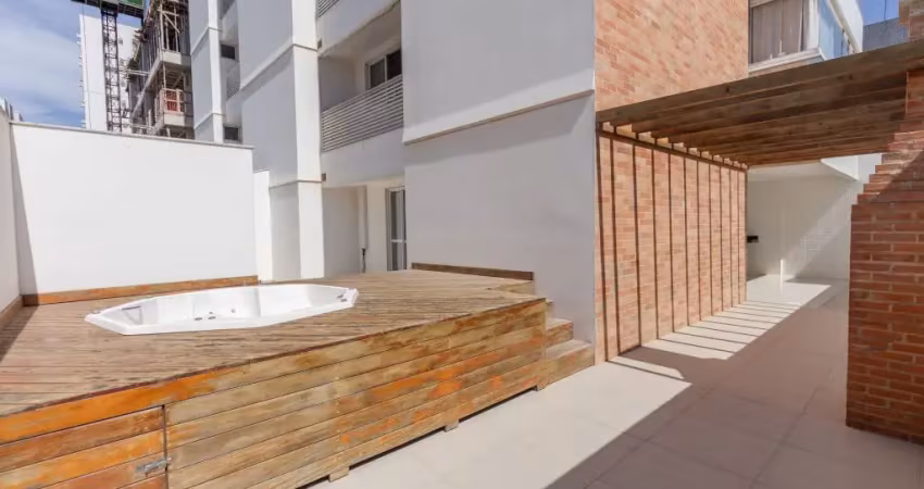 Apartamento garden, 02 quartos sendo 01 suíte 01 vaga de garagem, area de lazer completa, jacuzzi,  avenida oceânica, praia do morro, guarapari es