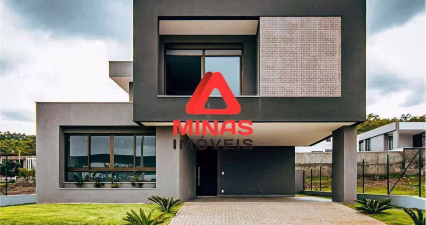 Casa com 4 dormitórios à venda, 317 m² por r$ 3.190.000 - alphaville - lagoa dos ingleses - nova lima/mg