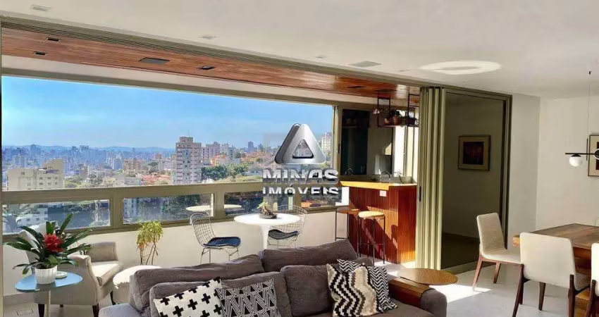 Luxuoso apartamento de 179 m² 4 suítes à venda no santa lúcia, belo horizonte