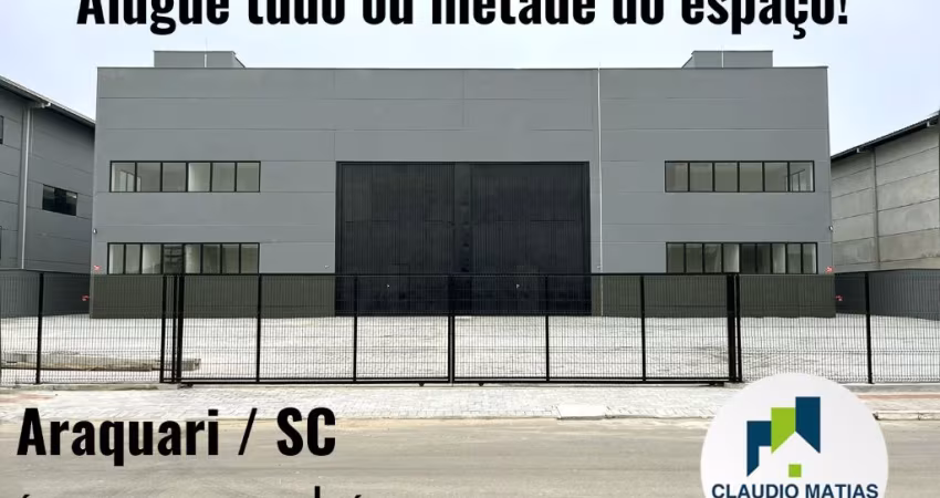 Galpão Industrial em Araquari para Locação