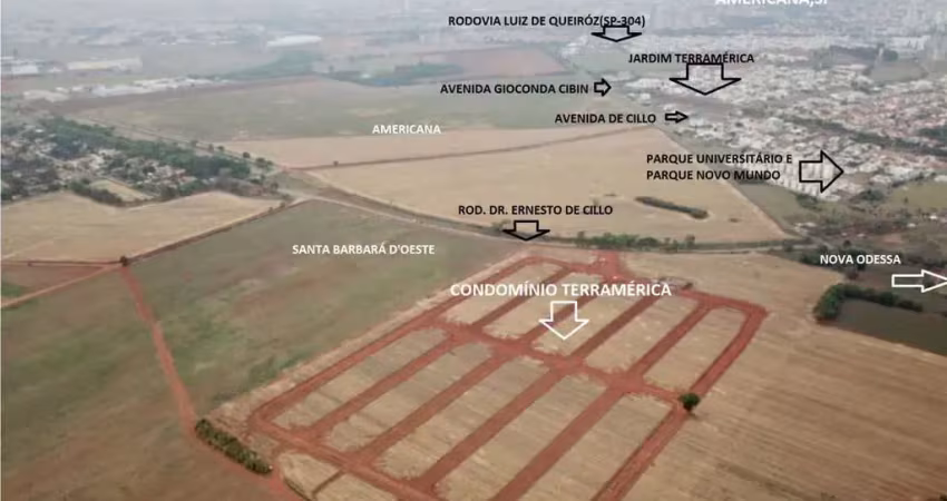 Venda - terreno em condomínio - jardim santa rita de cássia - santa bárbara d'oeste - sp