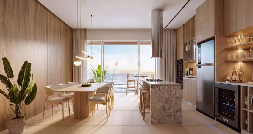 Residencial Alva - Apartamento com 3 suítes frente mar