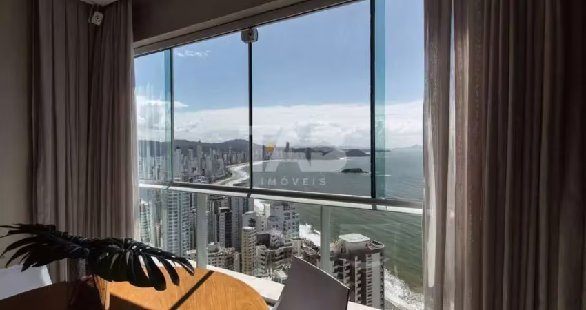 Apartamento vista mar para locação | baneário camboriú