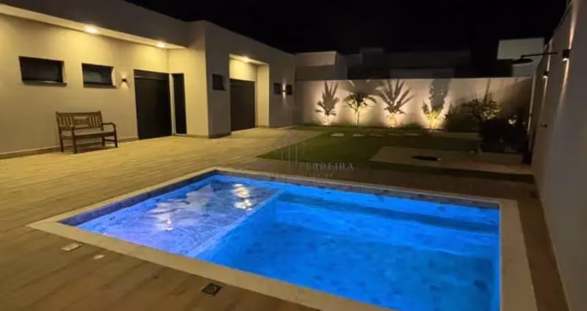 Luxuosa casa em condomínio à venda em indaiatuba-sp, jardim piemonte: 3 quartos, 3 suítes, 2 salas, 5 banheiros, 5 vagas e 271,49 m².