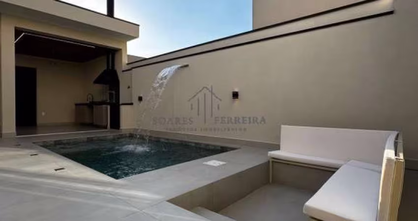 Casa em Condomínio de Luxo em Indaiatuba-SP  3 suítes  2 salas  4 vagas  195m²  Residencial Evidências