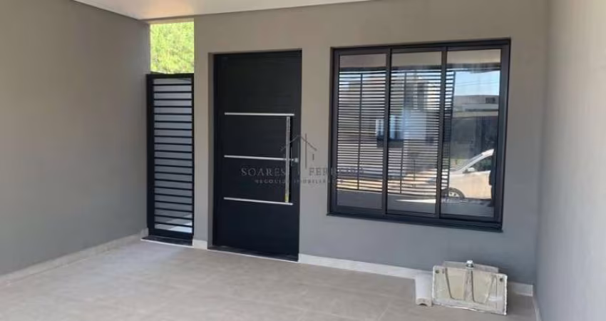 Casa à venda no Jardim Regente, Indaiatuba-SP: 3 quartos, 1 suíte, 2 salas, 2 banheiros, 2 vagas de garagem, 130m².