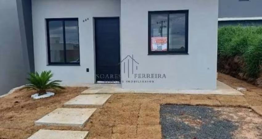 Excelente oportunidade! Casa à venda em Indaiatuba-SP, 2 quartos, 1 suíte, 2 banheiros, 56,00 m² de área.
