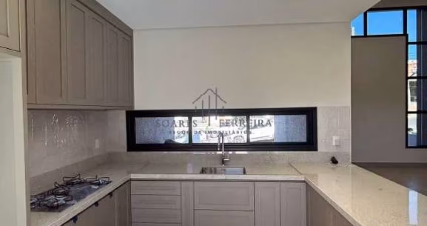 Casa de luxo em condomínio exclusivo em Indaiatuba-SP: 3 quartos, 3 suítes, 2 salas, 3 vagas de garagem, 140 m².