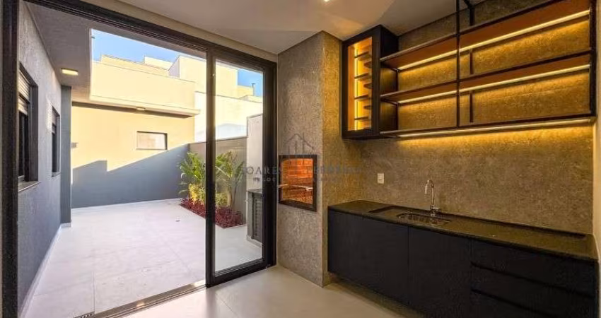 Casa em Condomínio à Venda em Indaiatuba-SP, Loteamento Park Gran Reserve: 3 Quartos, 1 Suíte, 2 Salas, 2 Banheiros, 3 Vagas, 138,75m².