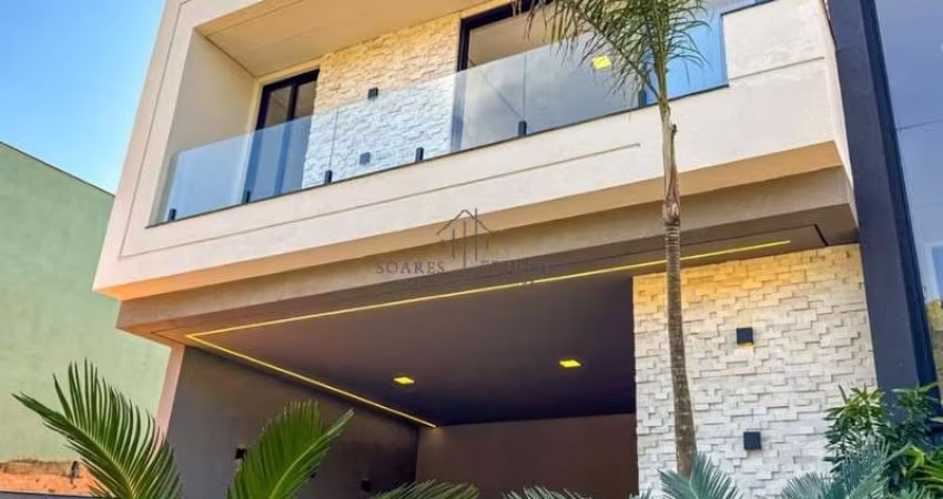 Casa em condomínio de luxo em Indaiatuba-SP: 3 quartos, 1 suíte, 2 salas, 3 banheiros, 4 vagas, 169,35 m²!