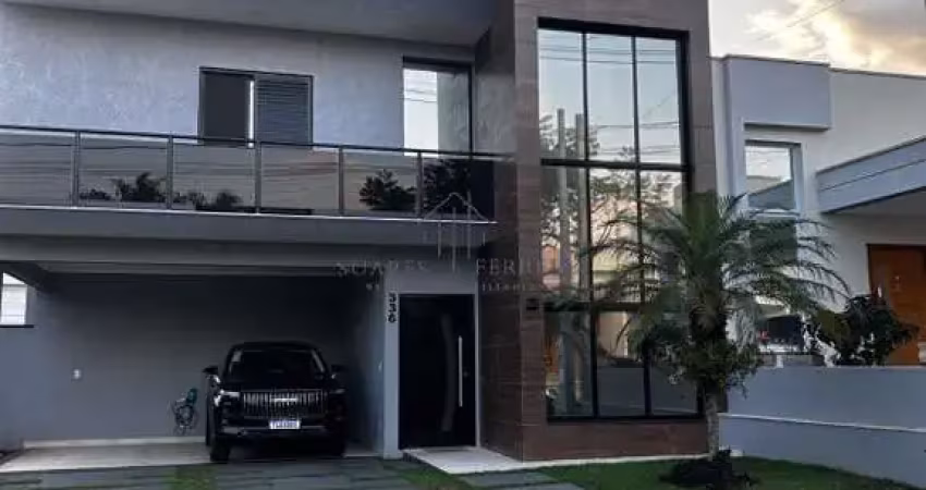Casa à venda em condomínio no jardim park real, indaiatuba-sp: 4 quartos, 3 suítes, 2 salas, 4 vagas e 180m² de área