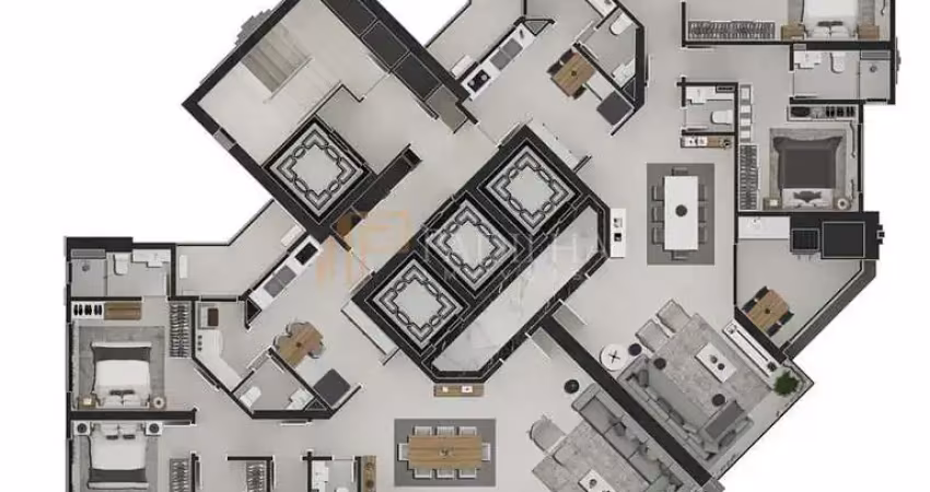 Apartamento com 4 quartos à venda no Centro, Balneário Camboriú 